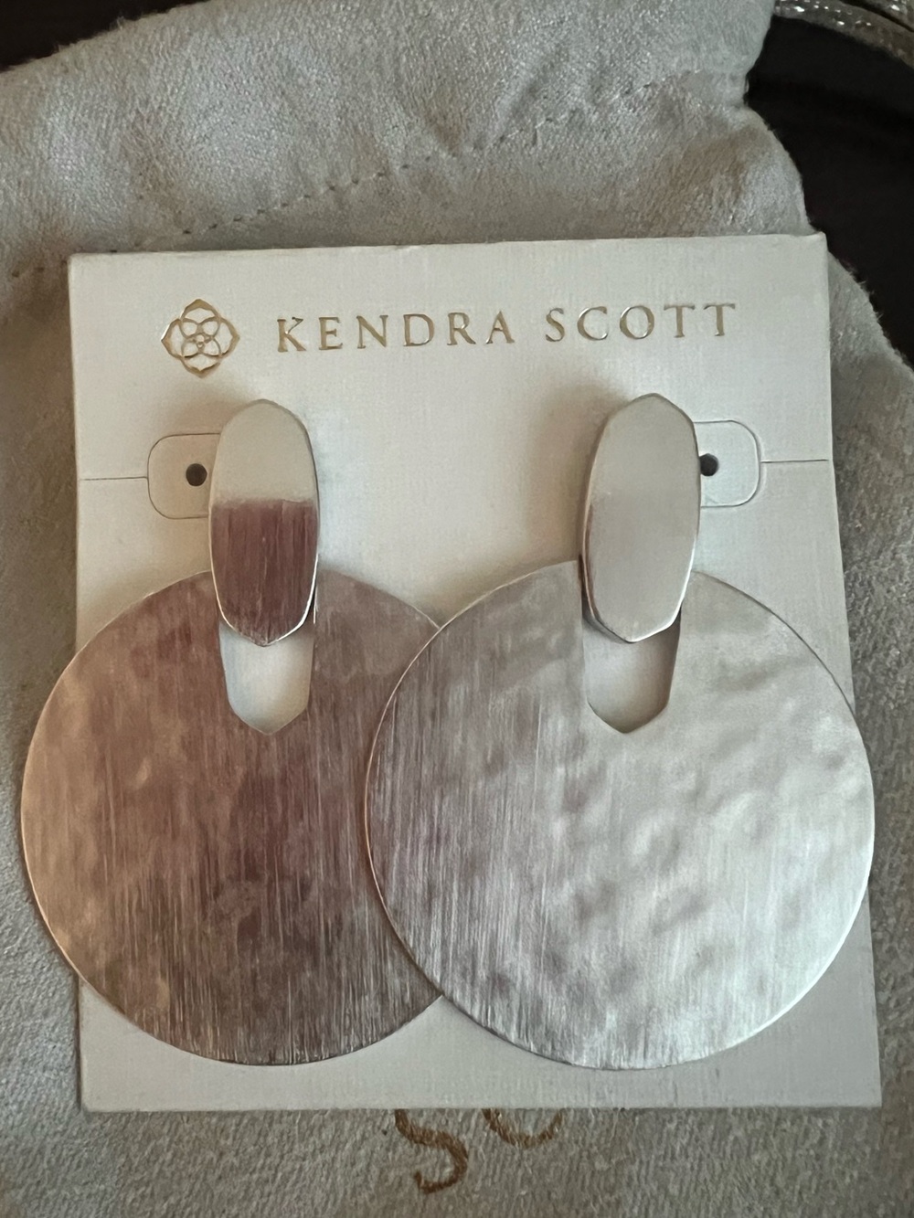 Kendra Scott Didi Earrings Silver